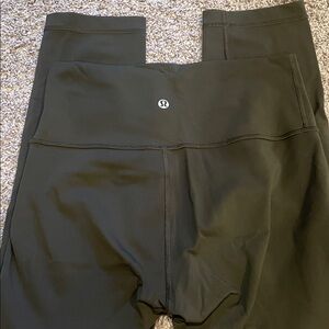 Green Lululemon Leggings